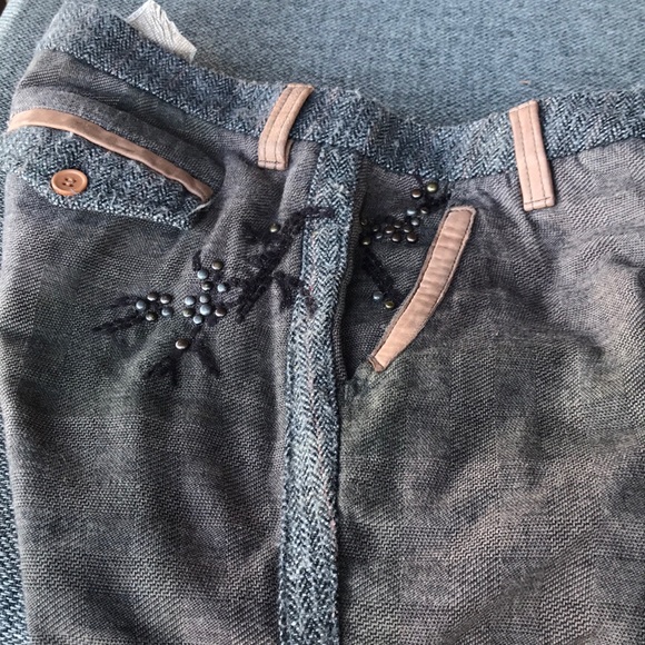 COPY - Da nang wool pants with herringbone stripe - Picture 5 of 8